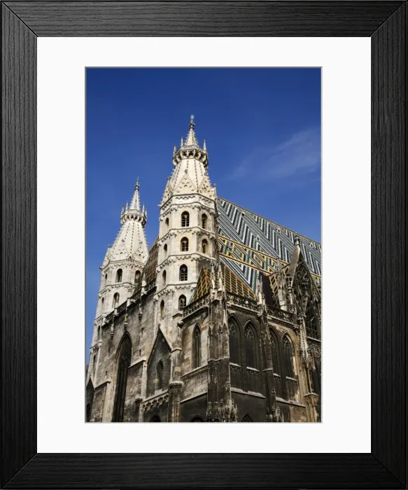 Framed Print : St. Stephens Cathedral (Stephansdom), Vienna, Austria, Europe Framed Print : St. Stephens Cathedral (Stephansdom), Vienna, Austria, Europe