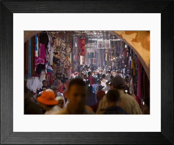Framed Print : Souq at the Medina (old Town), Marrakesh, Morocco. North Africa, Africa Framed Print : Souq at the Medina (old Town), Marrakesh, Morocco. North Africa, Africa