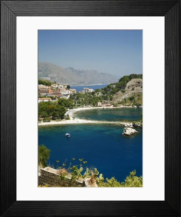 Framed Print : Isola Bella island and beach, Taormina, Sicliy, Italy, Mediterranean, Europe Framed Print : Isola Bella island and beach, Taormina, Sicliy, Italy, Mediterranean, Europe
