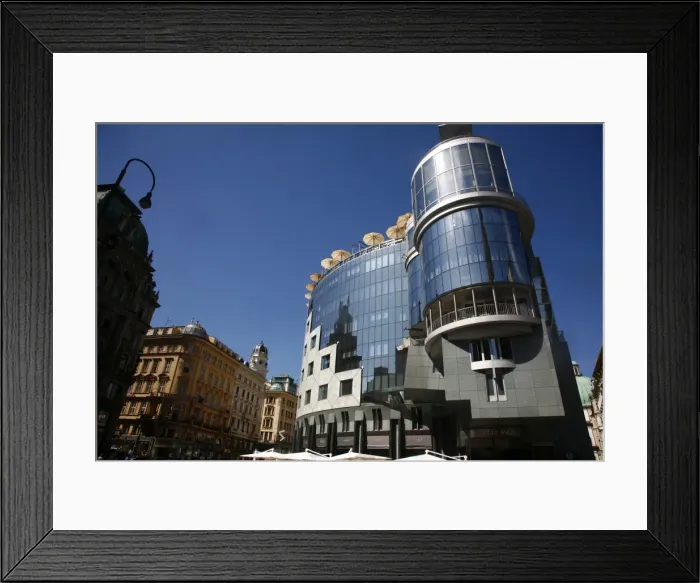 Framed Print : Hs Haus, Vienna, Austria, Europe Framed Print : Hs Haus, Vienna, Austria, Europe