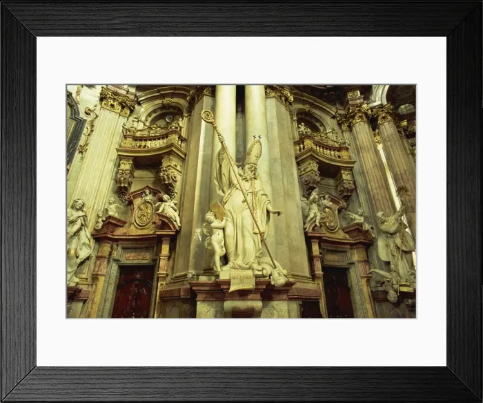 Framed Print : St. Nicholas, Doctor of the Church, Prague, Czech Republic, Europe Framed Print : St. Nicholas, Doctor of the Church, Prague, Czech Republic, Europe