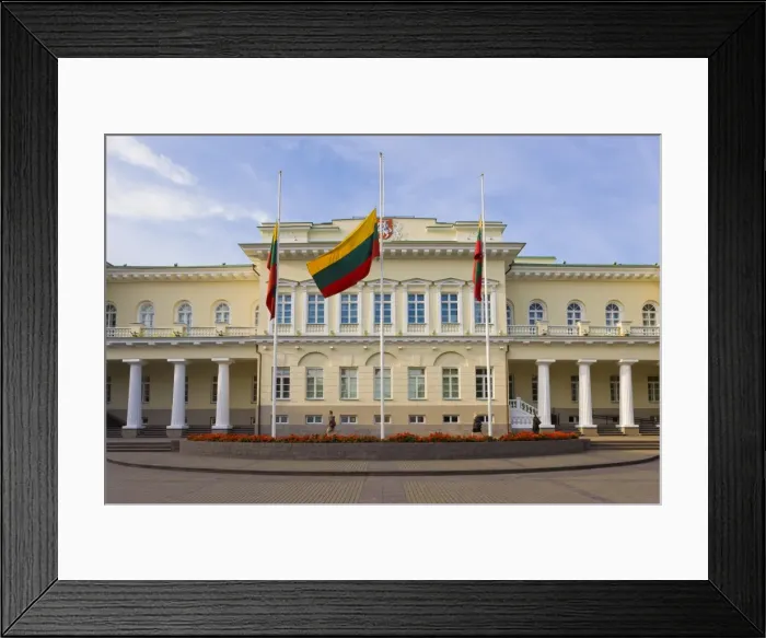 Framed Print : Presidential Palace, Vilnius, Lithuania, Baltic States, Europe Framed Print : Presidential Palace, Vilnius, Lithuania, Baltic States, Europe