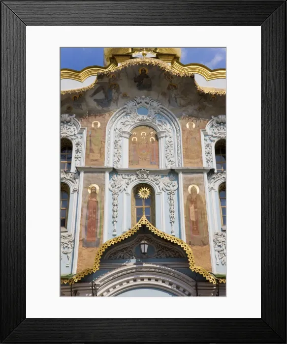 Framed Print : Entrance, Kiev-Pechersk Lavra, Cave monastery, UNESCO World Heritage Site