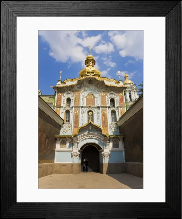 Framed Print : Entrance, Kiev-Pechersk Lavra, Cave monastery, UNESCO World Heritage Site Framed Print : Entrance, Kiev-Pechersk Lavra, Cave monastery, UNESCO World Heritage Site