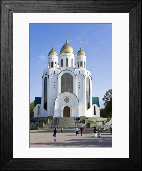 Framed Print : Cathedral of Christ the Saviour, Ploshchad Pobedy (Pobedy Square), Kaliningrad Framed Print : Cathedral of Christ the Saviour, Ploshchad Pobedy (Pobedy Square), Kaliningrad
