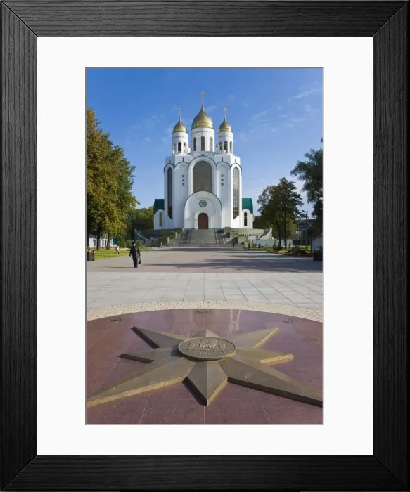 Framed Print : Cathedral of Christ the Saviour, Ploshchad Pobedy (Pobedy Square), Kaliningrad Framed Print : Cathedral of Christ the Saviour, Ploshchad Pobedy (Pobedy Square), Kaliningrad