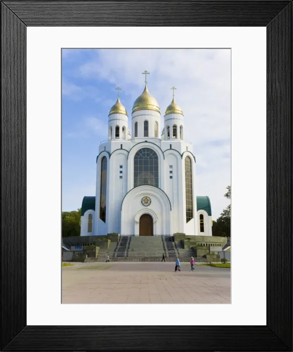 Framed Print : Cathedral of Christ the Saviour, Ploshchad Pobedy (Pobedy Square), Kaliningrad Framed Print : Cathedral of Christ the Saviour, Ploshchad Pobedy (Pobedy Square), Kaliningrad