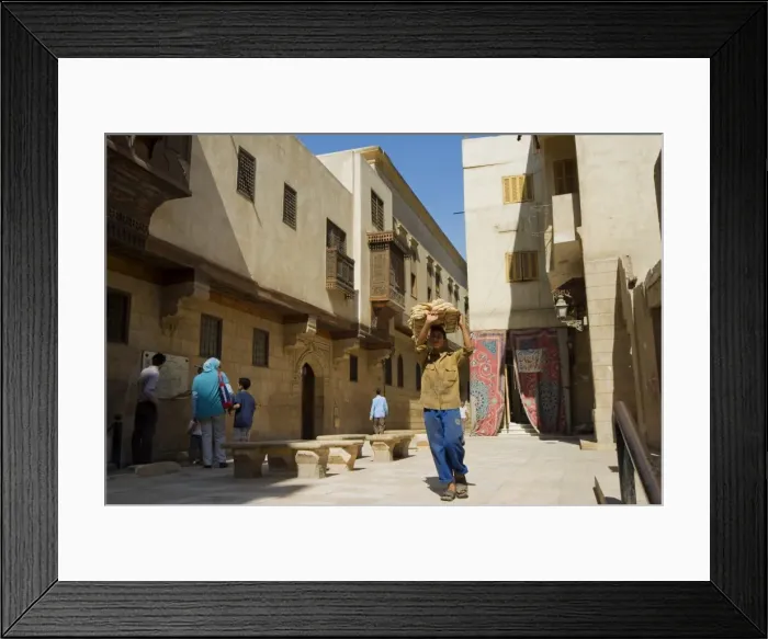 Framed Print : Bait El Suhaymi, El Moeiz, Khan El Khalili, Cairo, Egypt, North Africa, Africa