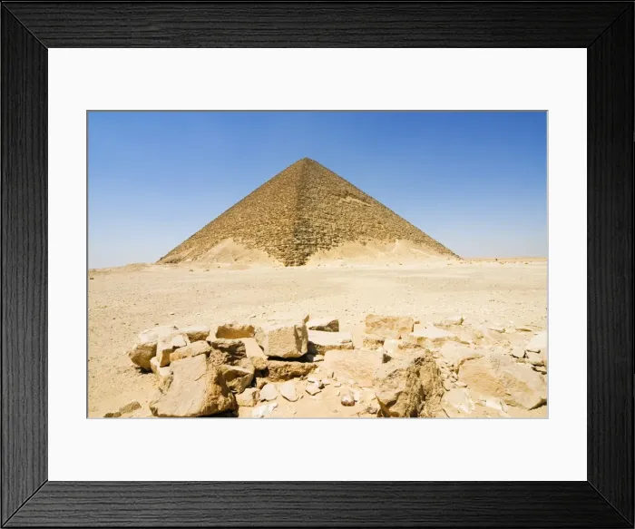 Framed Print : The Red Pyramid (Senefru Pyramid), Dahshur, UNESCO World Heritage Site Framed Print : The Red Pyramid (Senefru Pyramid), Dahshur, UNESCO World Heritage Site