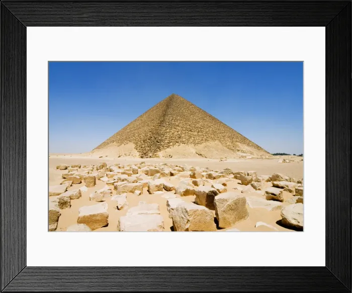 Framed Print : The Red Pyramid (Senefru Pyramid), Dahshur, UNESCO World Heritage Site Framed Print : The Red Pyramid (Senefru Pyramid), Dahshur, UNESCO World Heritage Site