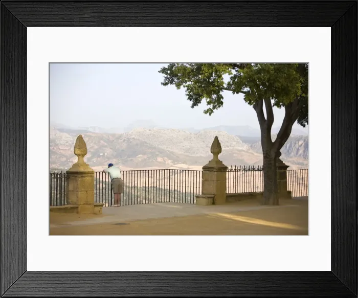 Framed Print : Alameda del Tajo garden, Ronda, Malaga province, Andalucia, Spain, Europe Framed Print : Alameda del Tajo garden, Ronda, Malaga province, Andalucia, Spain, Europe