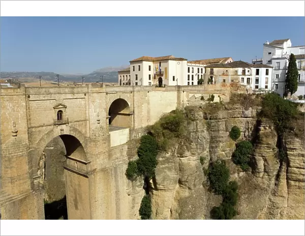 New bridge, Ronda, Malaga province, Andalucia, Spain, Europe
