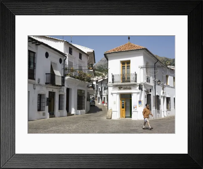 Framed Print : Grazalema, one of the white villages, Cadiz province, Andalucia, Spain, Europe Framed Print : Grazalema, one of the white villages, Cadiz province, Andalucia, Spain, Europe