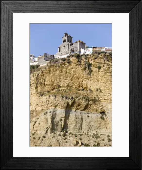 Framed Print : San Pedro cathedral, Arcos de la Frontera, one of the white villages, Andalucia Framed Print : San Pedro cathedral, Arcos de la Frontera, one of the white villages, Andalucia