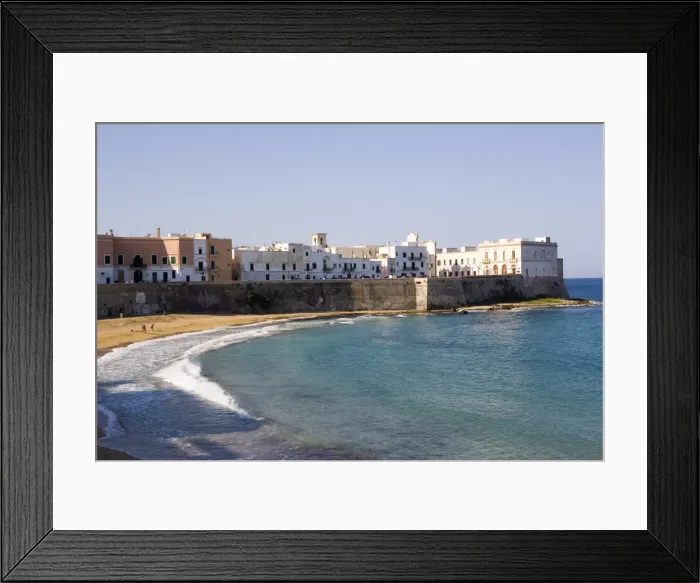 Framed Print : Old town, Gallipoli, Lecce province, Puglia, Italy, Europe Framed Print : Old town, Gallipoli, Lecce province, Puglia, Italy, Europe