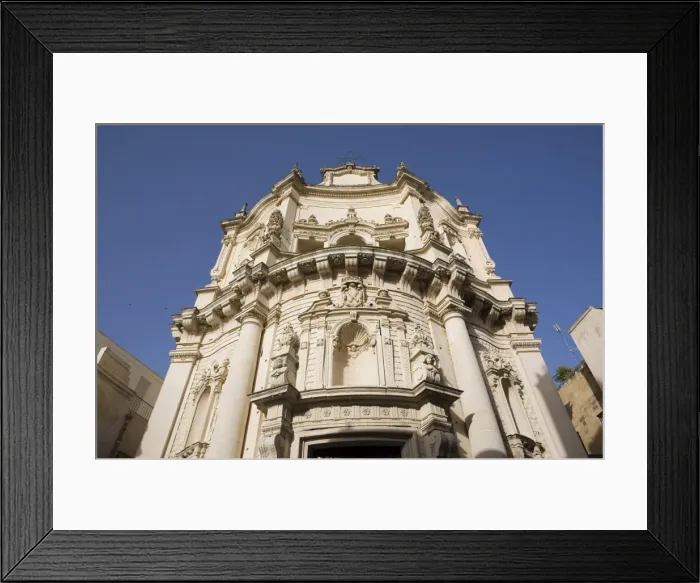 Framed Print : San Matteo church, Lecce, Lecce province, Puglia, Italy, Europe