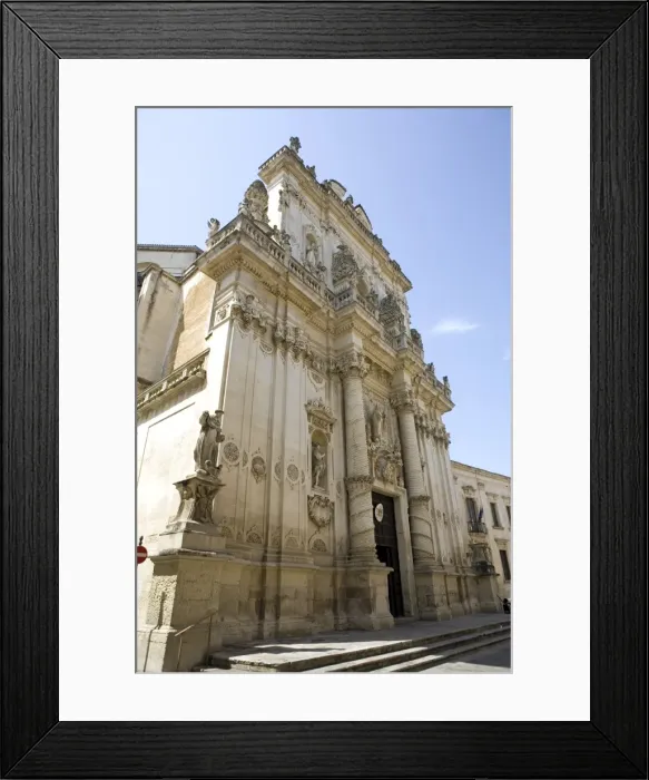 Framed Print : Saint Rosario cathedral, Lecce, Lecce province, Puglia, Italy, Europe Framed Print : Saint Rosario cathedral, Lecce, Lecce province, Puglia, Italy, Europe
