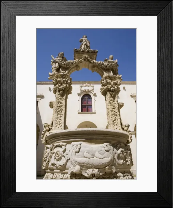 Framed Print : Seminary, Duomo Square, Lecce, Lecce province, Puglia, Italy, Europe Framed Print : Seminary, Duomo Square, Lecce, Lecce province, Puglia, Italy, Europe