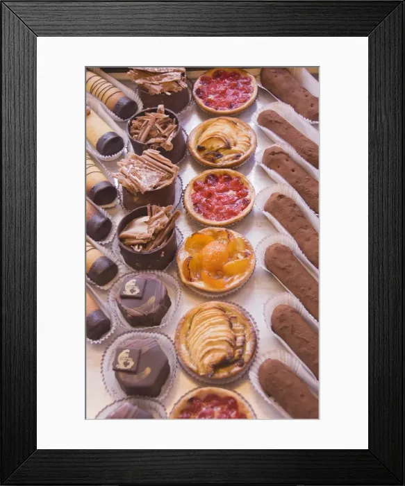 Framed Print : The art of the French patissiere, Tours, Loire Valley, France, Europe Framed Print : The art of the French patissiere, Tours, Loire Valley, France, Europe