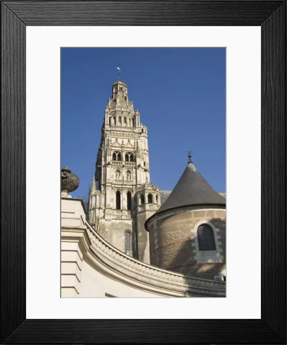 Framed Print : The Cathedrale St. -Gatien from the Musee des Beaux Arts Garden, Tours, Indre-et-Loire Framed Print : The Cathedrale St. -Gatien from the Musee des Beaux Arts Garden, Tours, Indre-et-Loire