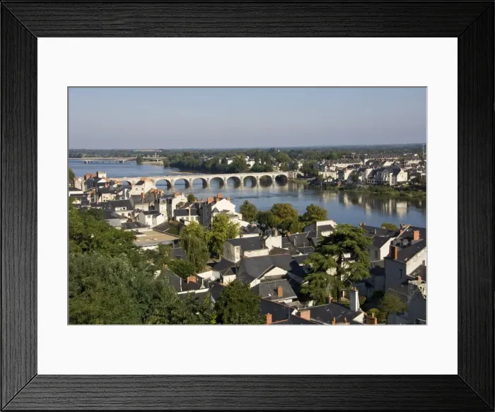 Framed Print : The town of Saumur on the River Loire, Maine-et-Loire, Pays de la Loire, France, Europe Framed Print : The town of Saumur on the River Loire, Maine-et-Loire, Pays de la Loire, France, Europe