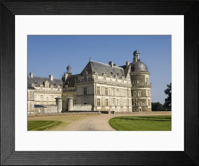 Framed Print : Chateau du Serrant, Maine-et-Loire, Pays de la Loire, France, Europe