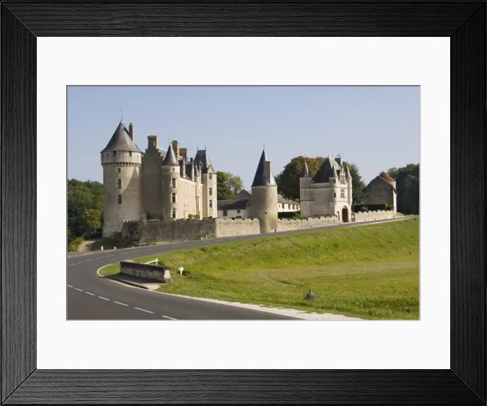 Framed Print : Chateau Montpoupon, Indre-et-Loire, Loire Valley, France, Europe