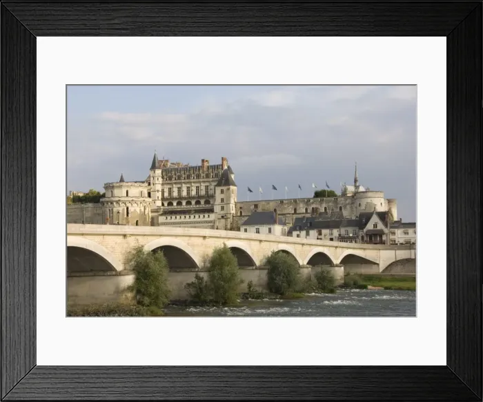 Framed Print : Chateau Royal d Amboise, Indre-et-Loire, River Loire, France, Europe Framed Print : Chateau Royal d Amboise, Indre-et-Loire, River Loire, France, Europe