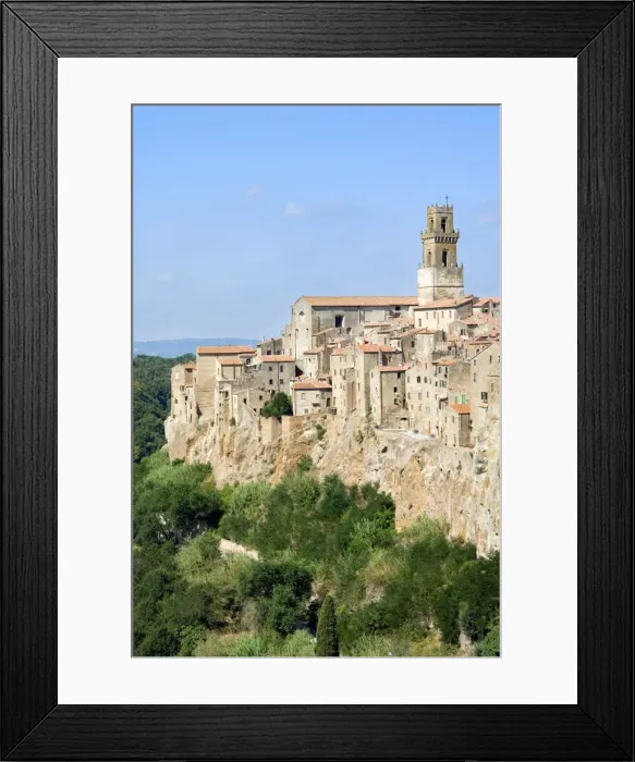 Framed Print : Pitigliano, Grosseto, Tuscany, Italy, Europe Framed Print : Pitigliano, Grosseto, Tuscany, Italy, Europe