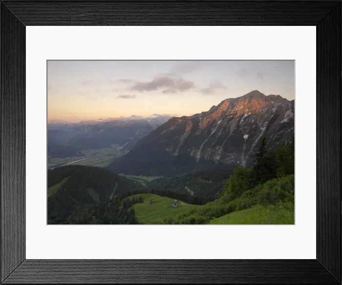 Framed Print : Hoher Goll mountain range seen from the Rossfeld Panoramastrasse (Rossfeldhoehenringstrasse or Panoramic Highway), Berchtesgaden, Bavaria Framed Print : Hoher Goll mountain range seen from the Rossfeld Panoramastrasse (Rossfeldhoehenringstrasse or Panoramic Highway), Berchtesgaden, Bavaria