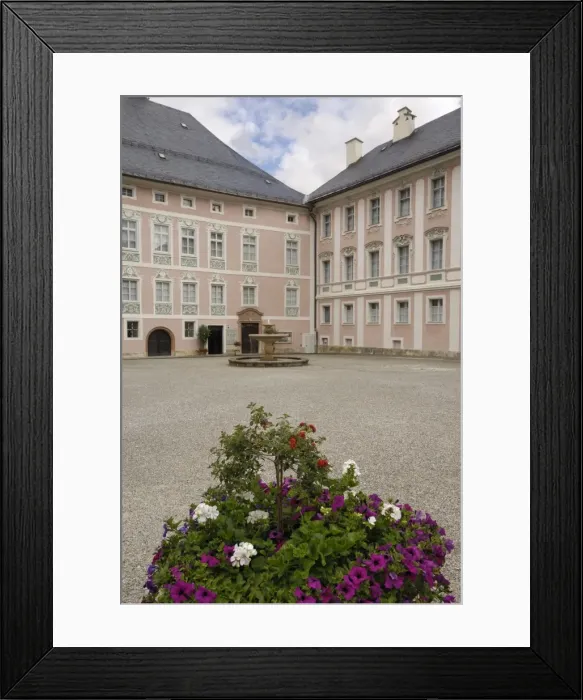 Framed Print : Schloss Platz, Berchtesgaden, Bavaria, Germany Framed Print : Schloss Platz, Berchtesgaden, Bavaria, Germany
