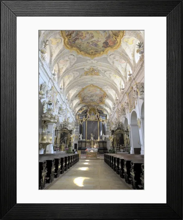 Framed Print : St. Emmerams church, Regensburg, Bavaria, Germany, Europe Framed Print : St. Emmerams church, Regensburg, Bavaria, Germany, Europe