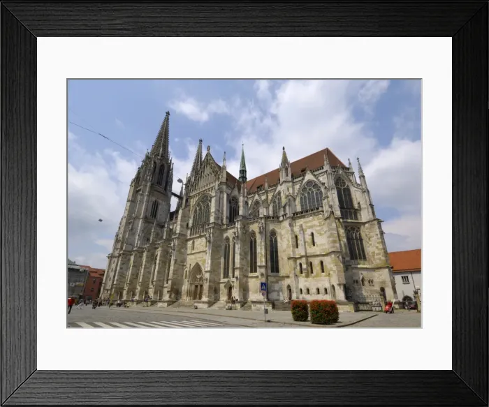 Framed Print : Cathedral (Dom), Regensburg, Bavaria, Germany, Europe Framed Print : Cathedral (Dom), Regensburg, Bavaria, Germany, Europe