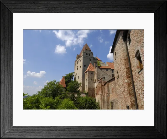 Framed Print : Castle Burg Trausnitz, Landshut, Bavaria, Germany, Europe Framed Print : Castle Burg Trausnitz, Landshut, Bavaria, Germany, Europe