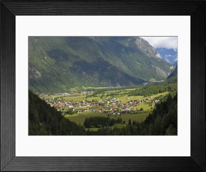 Framed Print : Umhausen, Otztal valley, Tyrol, Austria, Europe Framed Print : Umhausen, Otztal valley, Tyrol, Austria, Europe