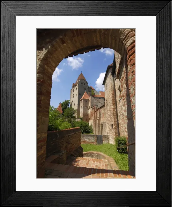 Framed Print : Castle Burg Trausnitz, Landshut, Bavaria, Germany, Europe Framed Print : Castle Burg Trausnitz, Landshut, Bavaria, Germany, Europe