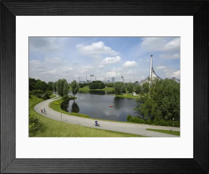 Framed Print : Olympiapark, Munich (Munchen), Bavaria, Germany, Europe Framed Print : Olympiapark, Munich (Munchen), Bavaria, Germany, Europe