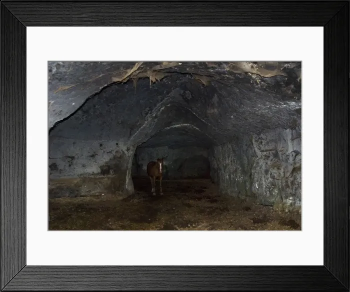 Framed Print : Etruscan tomb, Etruscan necropolis of San Potente, Tuscania, Viterbo, Latium