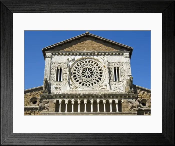 Framed Print : Santa Maria Maggiore church, Tuscania, Viterbo, Latium, Lazio, Italy, Europe Framed Print : Santa Maria Maggiore church, Tuscania, Viterbo, Latium, Lazio, Italy, Europe