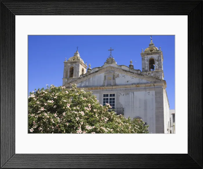 Framed Print : Igreja de Santa Maria, Lagos, Algarve, Portugal, Europe Framed Print : Igreja de Santa Maria, Lagos, Algarve, Portugal, Europe