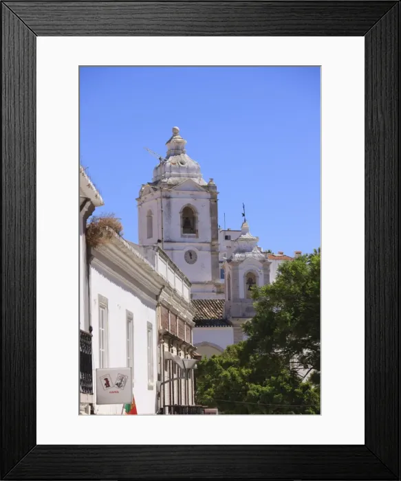 Framed Print : Igreja de Santo Antonio, 18th century Baroque church, Lagos, Algarve, Portugal, Europe Framed Print : Igreja de Santo Antonio, 18th century Baroque church, Lagos, Algarve, Portugal, Europe