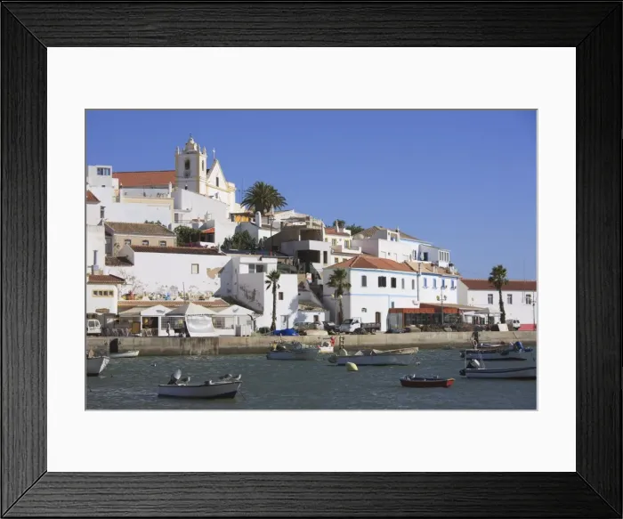 Framed Print : Ferragudo, Algarve, Portugal, Europe Framed Print : Ferragudo, Algarve, Portugal, Europe