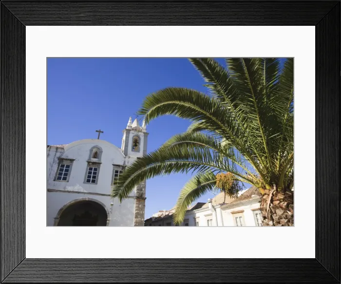 Framed Print : Church, Tavira, Algarve, Portugal, Europe Framed Print : Church, Tavira, Algarve, Portugal, Europe