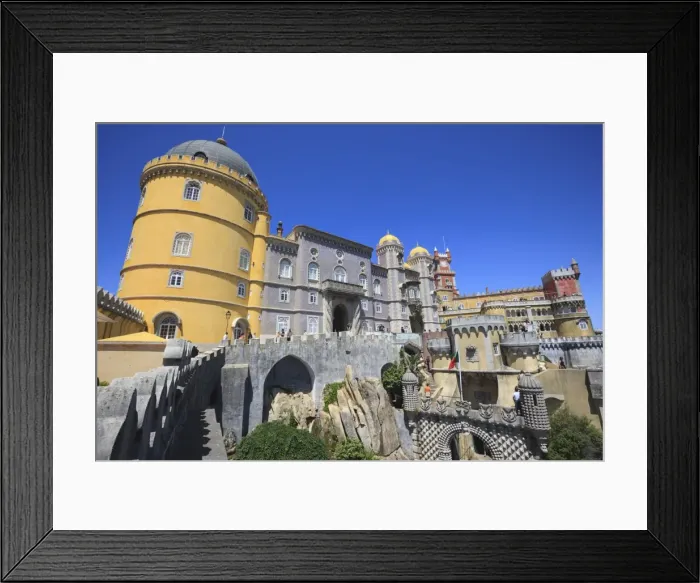 Framed Print : Pena National Palace, UNESCO World Heritage Site, Sintra, Portugal, Europe Framed Print : Pena National Palace, UNESCO World Heritage Site, Sintra, Portugal, Europe