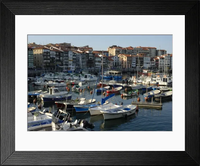 Framed Print : Fishing and pleasure harbour, Lekeitio, Basque country, Euskadi, Spain, Europe Framed Print : Fishing and pleasure harbour, Lekeitio, Basque country, Euskadi, Spain, Europe