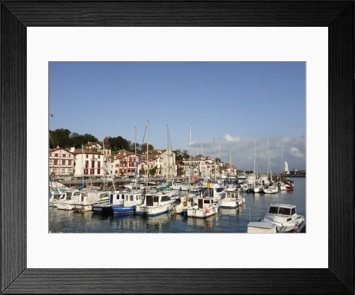 Framed Print : Harbour os Socoa, St. Jean de Luz, Pyrenees Atlantique, France, Europe Framed Print : Harbour os Socoa, St. Jean de Luz, Pyrenees Atlantique, France, Europe