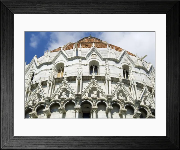 Framed Print : The Baptistry, Piazza dei Miracoli, UNESCO World Heritage Site, Pisa, Tuscany Framed Print : The Baptistry, Piazza dei Miracoli, UNESCO World Heritage Site, Pisa, Tuscany