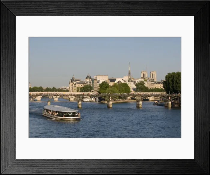 Framed Print : River Seine and Ile de la Cite, Paris, France, Europe Framed Print : River Seine and Ile de la Cite, Paris, France, Europe