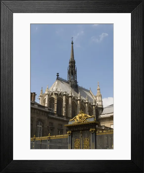 Framed Print : Sainte-Chapelle, Ile de la Cite, Paris, France, Europe Framed Print : Sainte-Chapelle, Ile de la Cite, Paris, France, Europe