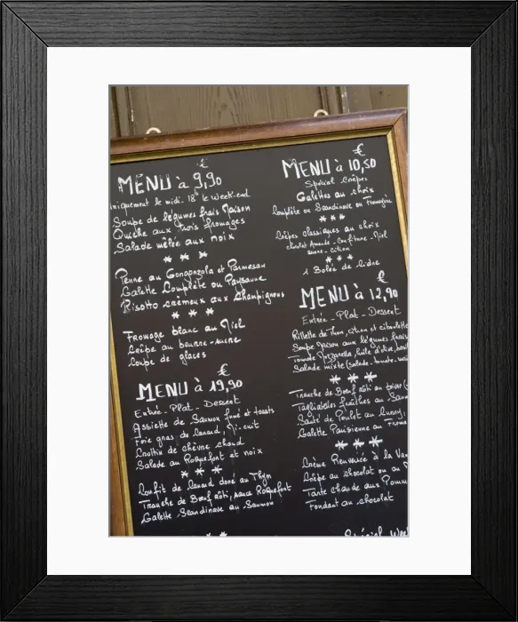 Framed Print : Creperie, Rue Saint-Louis en l Ile, Ile Saint-Louis, Paris, France, Europe Framed Print : Creperie, Rue Saint-Louis en l Ile, Ile Saint-Louis, Paris, France, Europe
